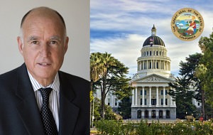 Governor Jerry Brown, State Capitol, Seal of the state of California