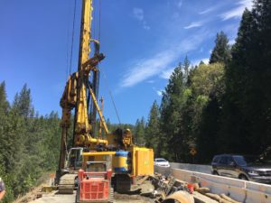 Caltrans road work