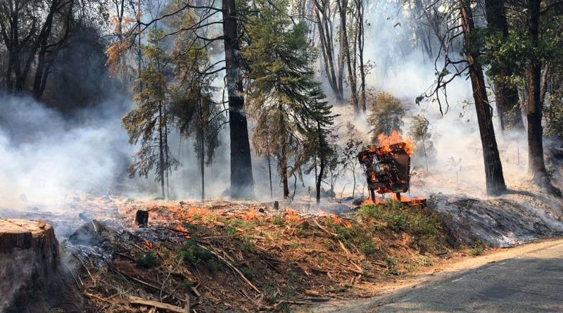 Cal OES Director Secures Grant to Assist Response Agencies Battling Railroad Fire