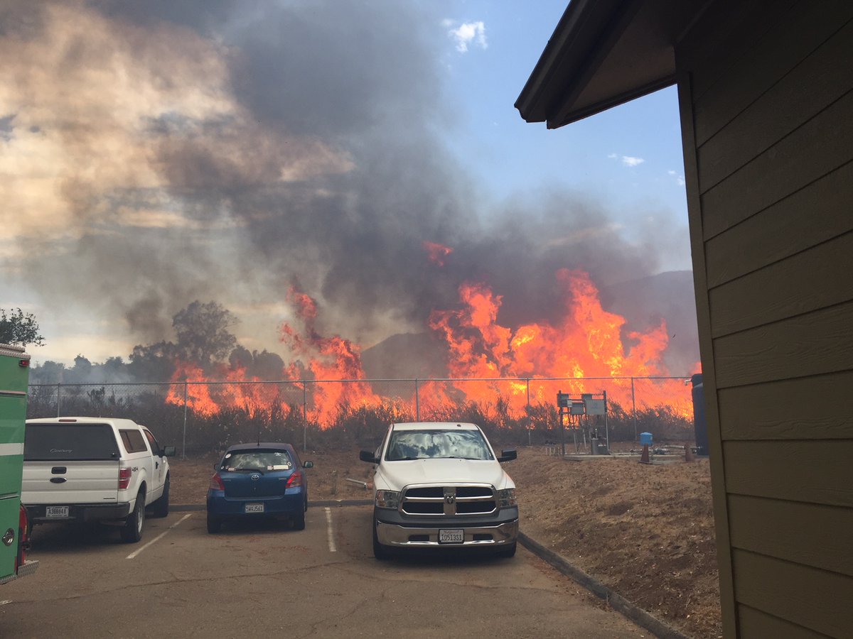 Governor Brown Declares State of Emergency in San Diego County Due to West Fire