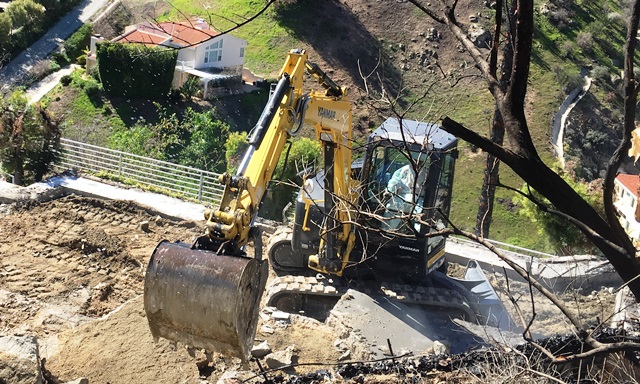 80 Properties Cleared as Woolsey, Hill Fire Debris Operations Continue