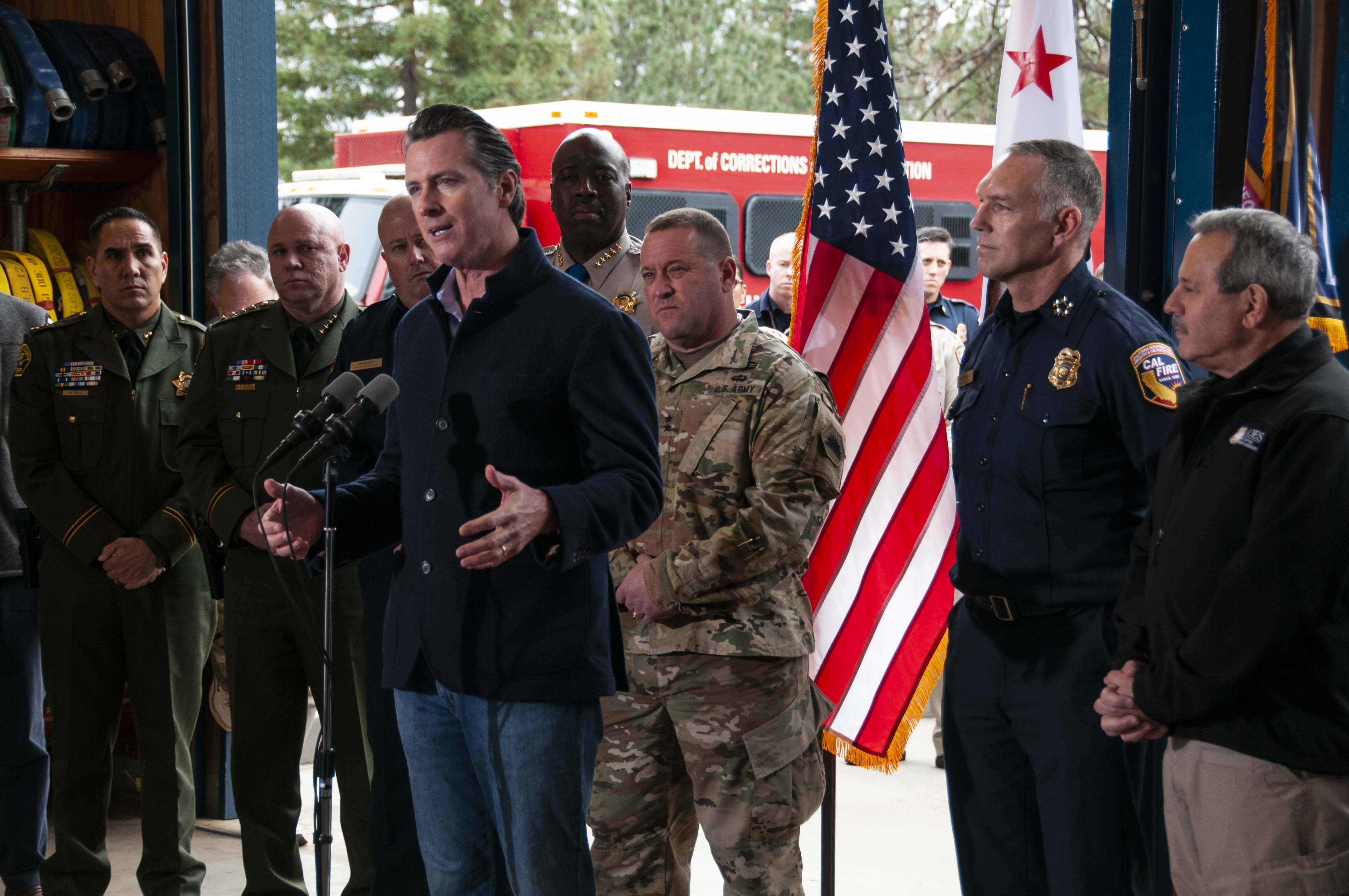 Governor Newsom Requests Presidential Major Disaster Declarations Due to Winter Storms