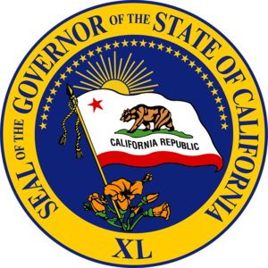 Seal of the Governor of the State of California - 40th Governor