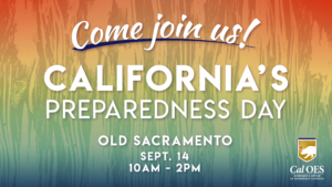 Come join us for Preparedness Day 2019