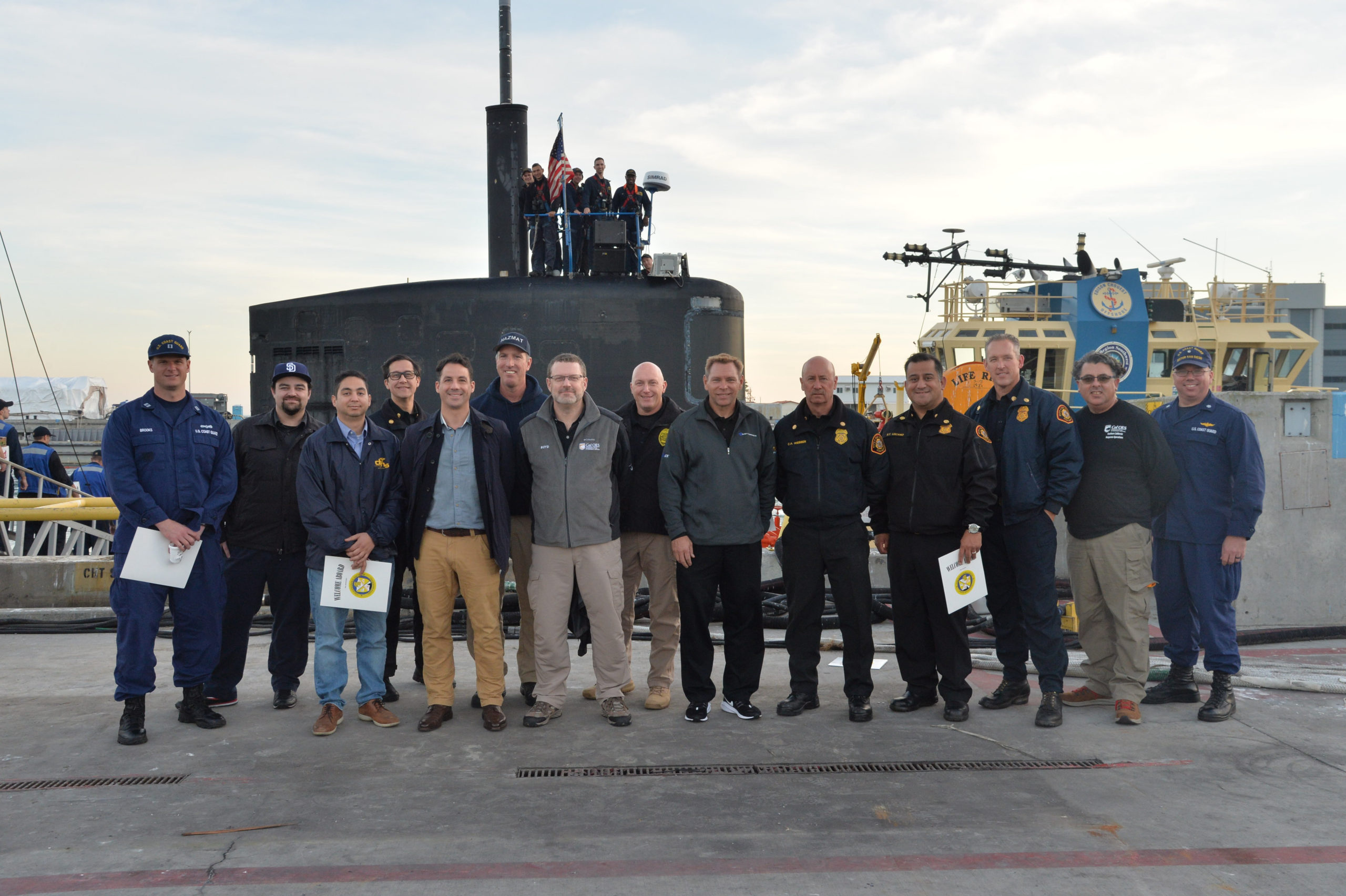 Cal OES and US Navy Exercise to Ensure Mutual Understanding and