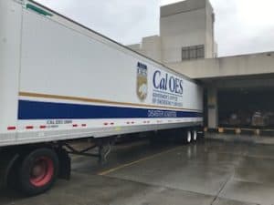 Cal OES Delivers PPE Equipment