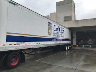 Cal OES Delivers PPE Equipment