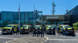 May 11th, 2021 Engine Transfer at Cal OES Headquarters