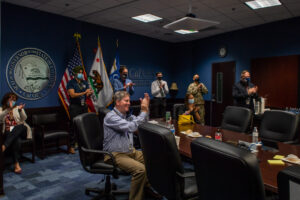 Swearing in of Eli Owen as the Assistant Director of Recovery Operations