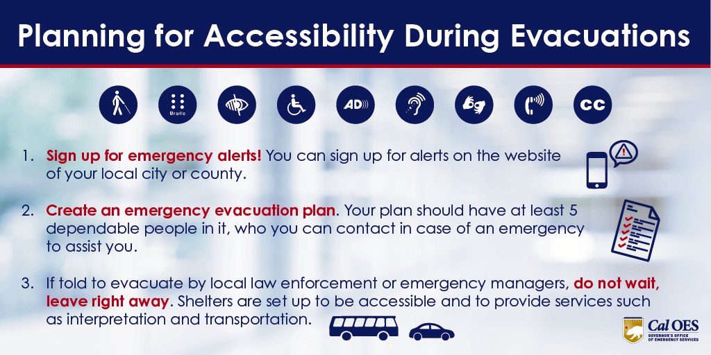 Evacuations & Accessibility: Meeting the Needs of All Californians During Disasters