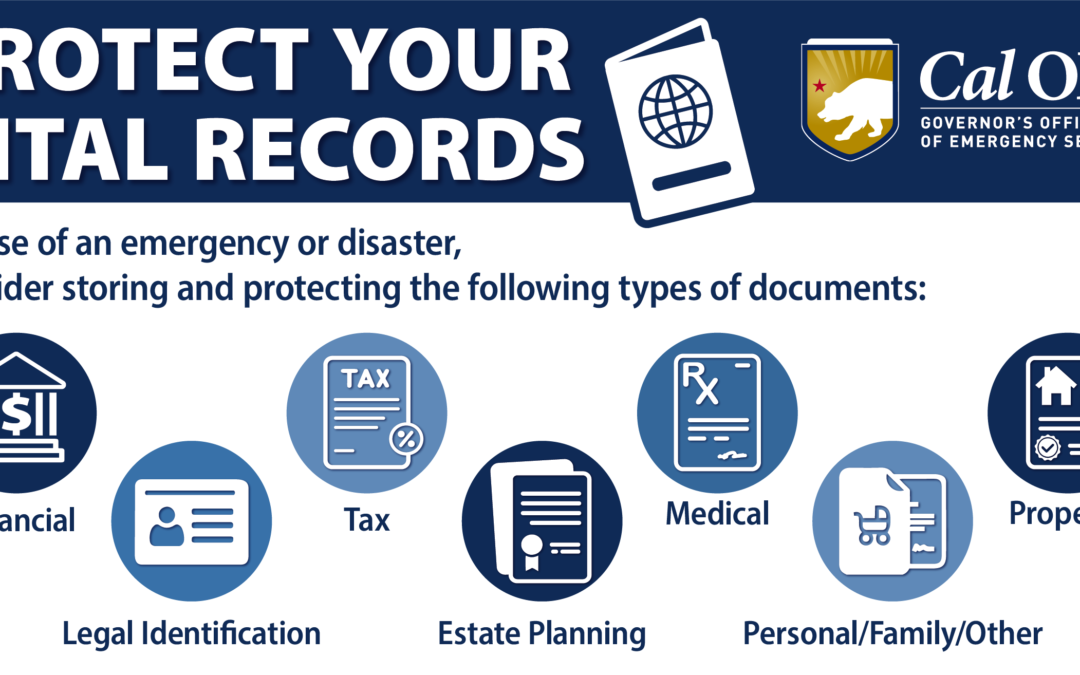 Protecting Important Records during an Emergency