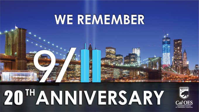 20 Years of Change at Cal OES Since the September 11, 2001 Terror Attacks