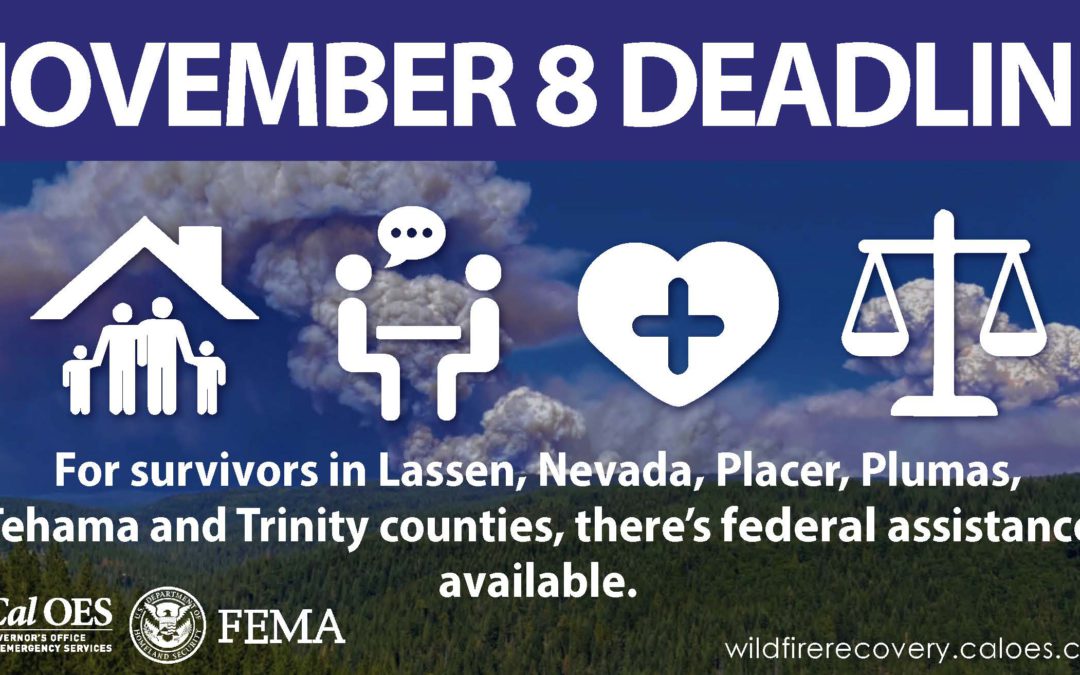 Today is the Last Day to Apply for Federal Assistance