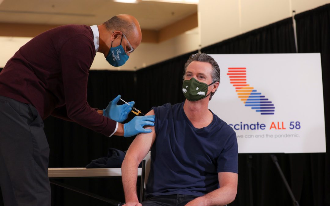 California Marks One-Year Anniversary of COVID-19 Vaccinations
