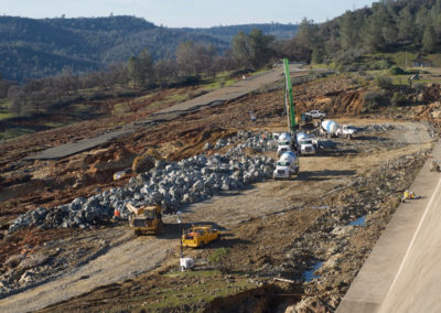 Oroville Dam repair work
