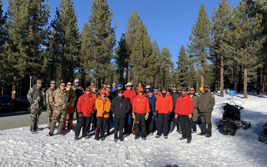 Cal OES’s Search and Rescue Training Bring First Responder’s to Mammoth Lakes