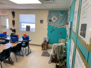 Plumas Charter School inside classroom