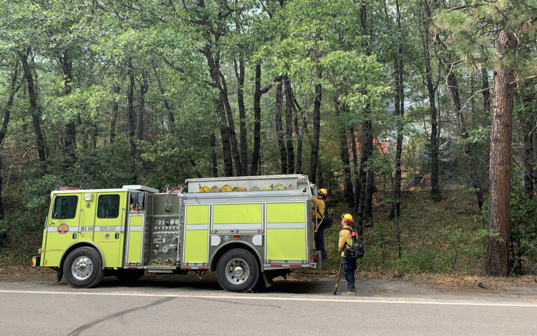 Cal OES Deploys Mutual Aid Resources to Statewide Wildfires – September 12, 2022