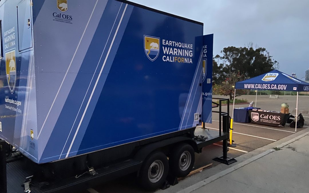 Earthquake Simulator Tour to Stop in Six California Cities in Advance of Statewide Earthquake Preparedness Day