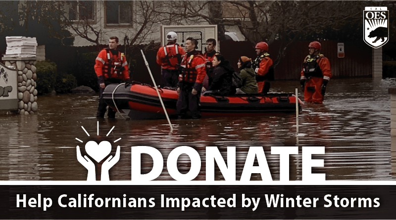 Philanthropic Efforts Underway for Californians Impacted by January Winter Storms
