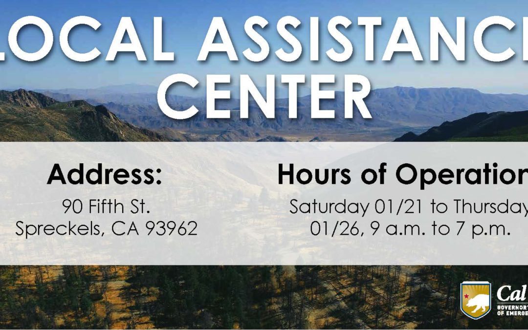 Local Assistance Center Now Open in Monterey County to Support Those Impacted by Winter Storms