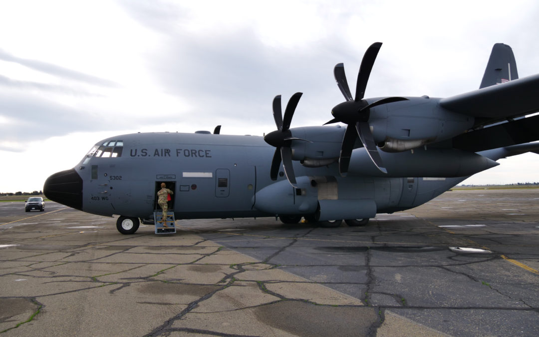 Cal OES Partners with US Air Force for Weather Data Reconnissance Mission