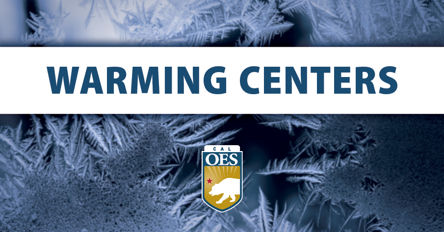 Warming Centers Available Locally