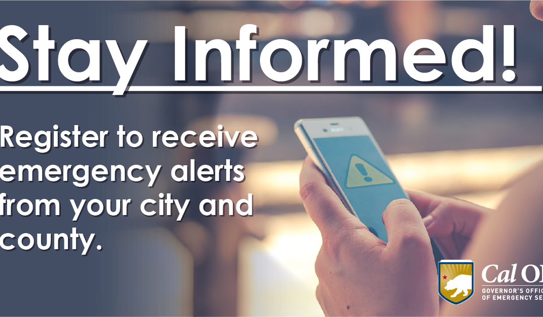 Stay Informed, Stay Prepared: Sign up for Emergency Alerts