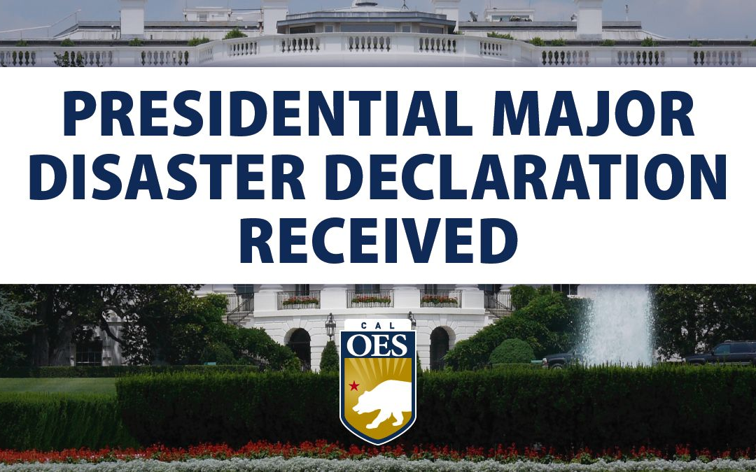 California Secures Presidential Major Disaster Declaration to Support Storm Response and Recovery