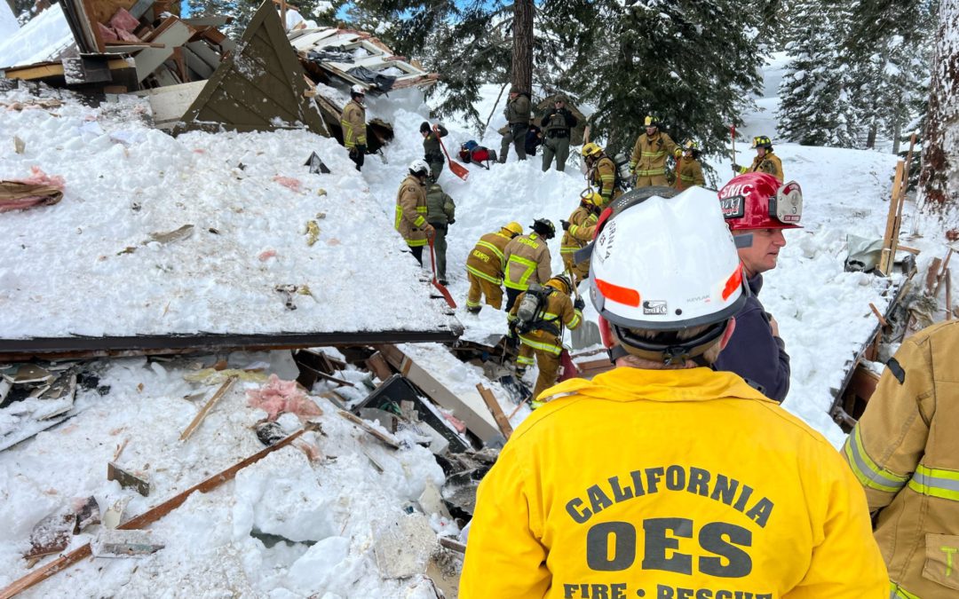 Cal OES Aids Mono County Families During and After Recent Storms