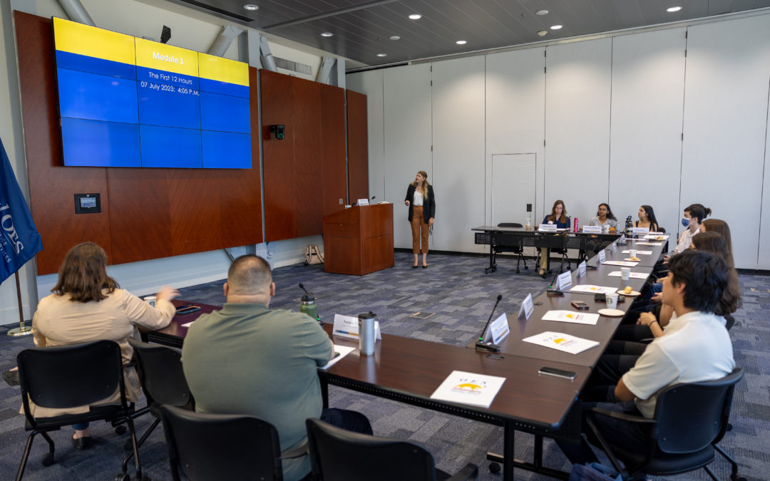 Cal OES host Executive Fellows for Disaster Preparedness training