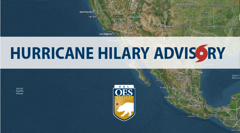 State of California Issues Advisory on Hurricane Hilary