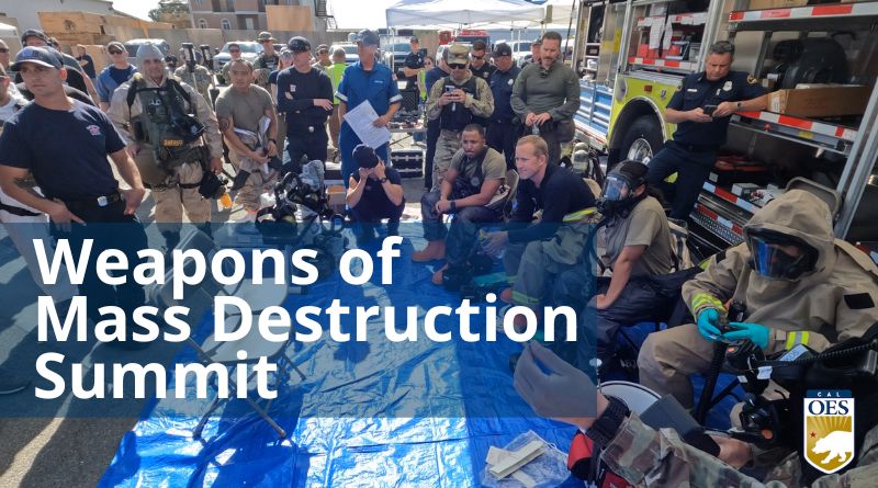 Weapons of Mass Destruction Summit Aims to Prepare California’s First Responders