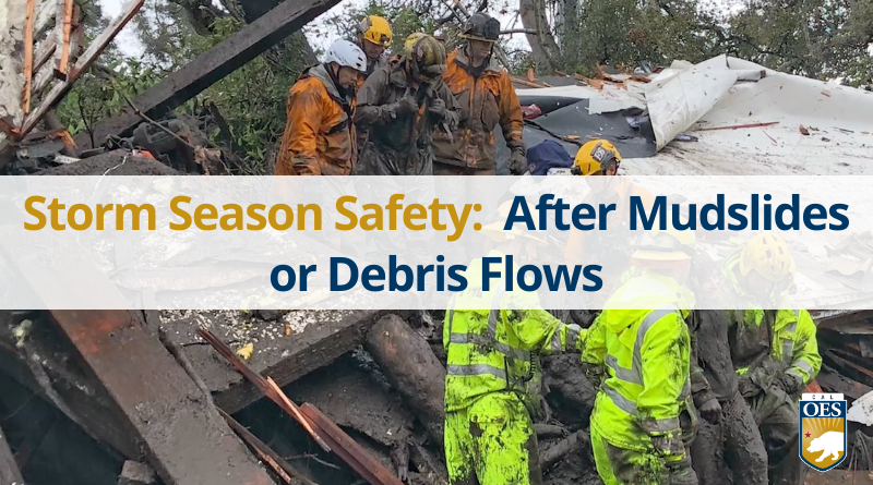 What Should You Do After a Mudslide or Debris Flow?