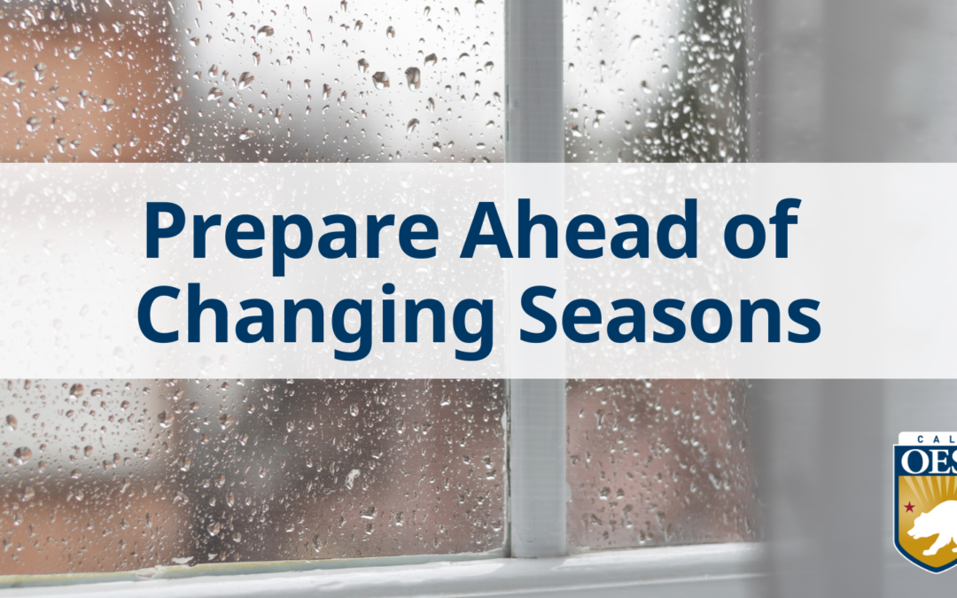 Prepare Ahead of Changing Seasons