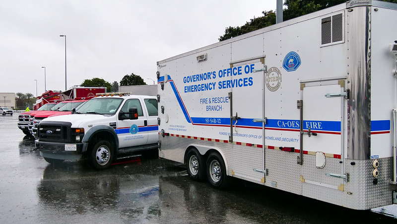 image of fire and rescue mobile command post