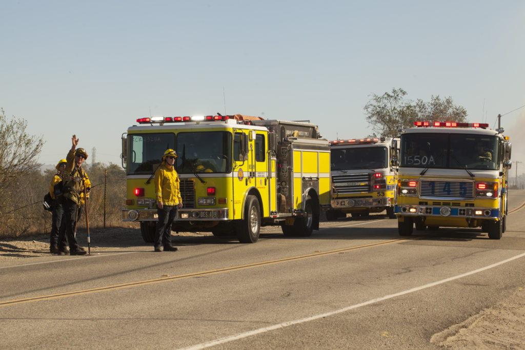 cal oes fire engine